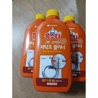 홈스타 퍼펙트 세탁조 클리너 3개, 450ml, 6세트