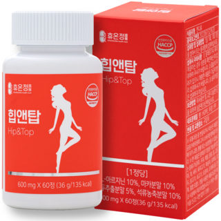 힙앤탑 에스트로겐 대두 이소플라본 L-아르기닌 마카 석류 여성 호르몬 갱년기 가슴, 60정, 1개