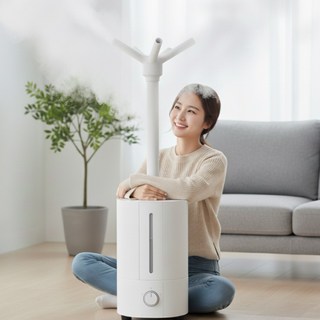 원스 사방 굴뚝 거실 사무실 통세척 30평형 13.5L 대용량 초음파 가습기, 1개