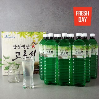[장성백양] 내장산 맑은 고로쇠 물 수액, 1.5L, 12개