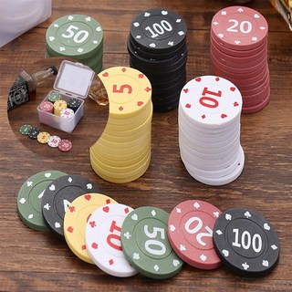 벨린 숫자형 포커칩 100P 게임머니숫자칩