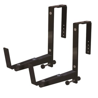 台灣製陽台花架 圍牆掛勾 耐重40KG 女兒牆花架 調整式掛勾 欄杆花架 水泥牆掛勾 牆壁掛勾 圍牆勾, 2入/組