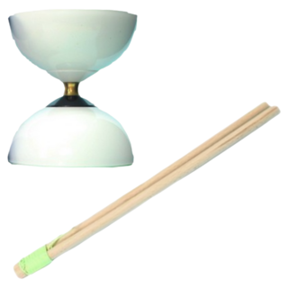 彩色培林扯鈴組, 白色, 1套