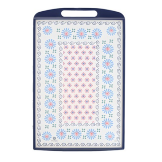 프라카 폴란드 패턴 항균 양면 도마, 클레마티스, 1개