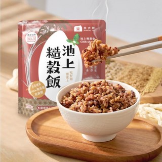 【米大師】池上糙穀飯180g/包 (池上鄉農會 微波即食 常溫保存), 1個