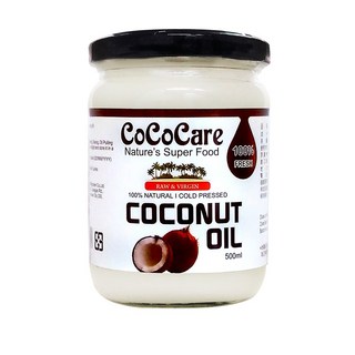 CoCoCare冷壓初榨椰子油, 500ml, 1罐
