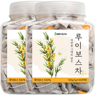 이너블릭 루이보스차 1500만 티백 판매 돌파 PLA 친환경 필터, 2개, 100개입
