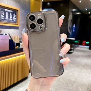 太空軟殼精孔適用果粉17手機殼新款iphone14 7P太空殼黑色手機殼