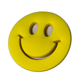 DIY 실리콘목욕바구니 EVA가방 대형 호환 파츠 악세사리, 1개, 스마일