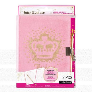 美國 Make It Real 美麗夢工坊 bling bling 閃亮手札本 日記 筆記本 記事本, 1個, 酷甜絲絨