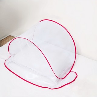 臺灣齣貨 頭部麵部蚊帳 免安裝折疊單人露營蚊帳 半身齣差防蚊罩