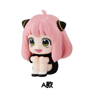 【M.M小舖】『現貨』BANDAI 轉蛋 扭蛋 等待中安妮亞公仔 間諜家家酒 SPY FAMILY 坐下 全4款, 1個, A款/微笑4A062
