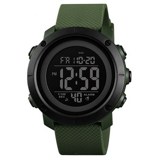 多功能雙顯運動手錶 夜光雙時間 12/24小時制 整點報時 秒錶計時 電子手錶