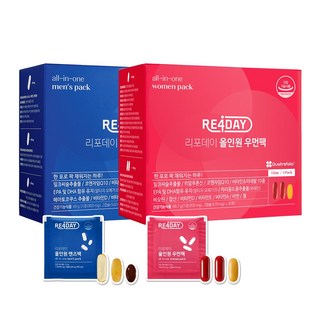 리포데이 올인원 멀티팩 커플패키지, 180정, 1세트