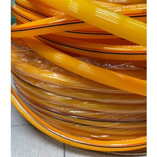 JIEH-MING PVC軟管 園藝清潔適用 鮮豔黃色 台灣製造, 1個