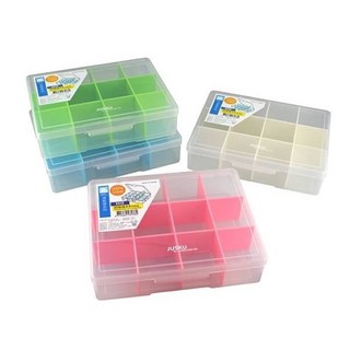 佳斯捷 田格格3收納盒 - 多格零件/飾品/工具收納盒, 綠色, 1個