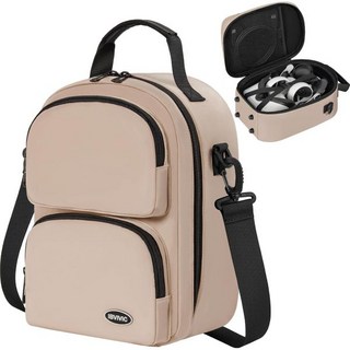 오큘러스 퀘스트 2메타 3퀘스트 3S용 대형 휴대 케이스 하드 여행용 BOBOVR S3 프로키위 디자인 배터리 헤드 스트랩 및 기타 액세서리용 여행 저장 블랙, Khaqi