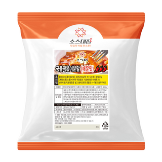 소스대장 국물떡볶이 분말소스 매운맛, 1개, 400g