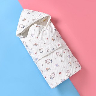 嬰兒包巾 紗布包巾 寶寶包巾 六層紗布包巾 繈褓包巾 紗布抱被 蓋毯 寶寶睡袋-台灣現貨