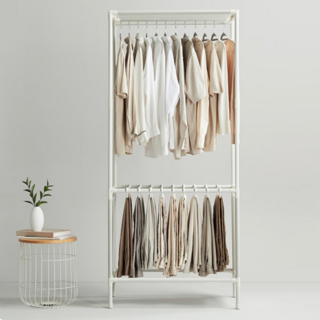 옷장 이케아 비키니옷장 이동식 슬라이딩 조립식 드레스룸 캐비넷 케비닛 비카 브림네스, 무볼트_싱글행거
