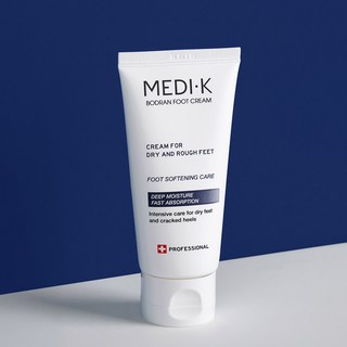 약국입점 메디케이 보드란 풋크림 대용량 80ml 우레아10% 고보습 발각질연화제 발각질크림 발크림 발각질제거, 1개