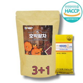 림프순환차 카페인대체 호박팥차물대신 겨울에먹는차 호박티 호박팥차, 1.5g, 60개입, 4개