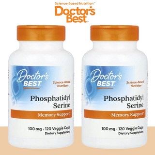 닥터스베스트 포스파티딜 세린 PS 100 mg 베지 캡슐 120정 2개, 100정