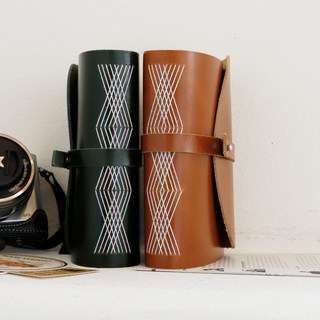 가죽 수제 바인딩 앤포레스트 무지노트 만년 다이어리, 단품, 브라운