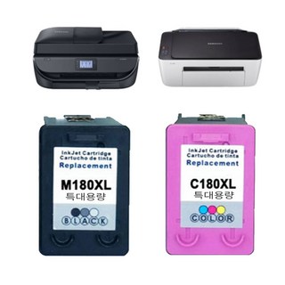 삼성 SL-J1660 잉크 블랙 컬러 호환, 1개, 대용량 검정 800매