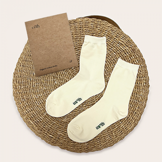 프리미엄 국산 오가닉 면 양말 6켤레 세트 남녀공용 임산부추천 부드러운 오가닉양말