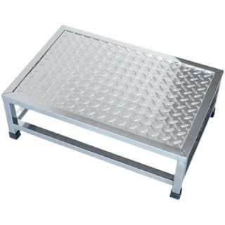 스테인레스 안전 발판 1단 다용도 디딤판 체크판 작업판, 1개