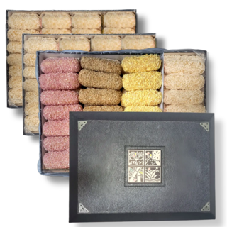 [수제] 마음당 한과 선물 세트 삼단, 1세트, 1.2kg