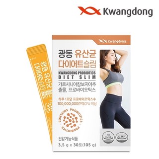 광동제약 유산균 다이어트 슬림 30p, 105g, 1개