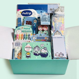 홈블리스마켓 몰랑이 문구 세트 신학기 준비물, 몰랑B 프리미엄세트