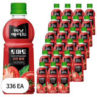미닛메이드 토마토 주스, 350ml, 336개