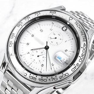 타임스토리 갤럭시워치4 클래식 46mm 호환 베젤링, D-15 실버