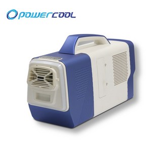 제품 파워쿨 핸디 휴대용 에어컨 (캠핑 여행 텐트 야외레저용), 오렌지, 냉방 (냉매호스 1.5M)