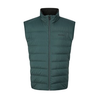 정품 헤지스 골프 남성 베스트 그린 에센셜 경량 다운