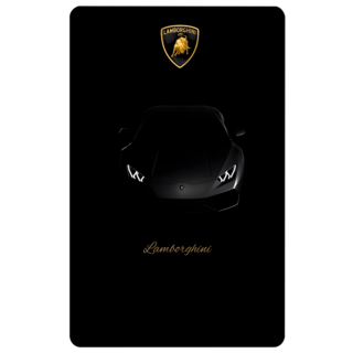 평생의 드림카 이제 카드에 담아 보자 슈퍼카 커스텀 카드스티커, 교통카드형, 1매, 6. Aventador silhouette