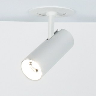 LED 원형 스포트 핀조명 COB 10W 75mm 반매입, 원형 스포트 10W (주백색), 1개