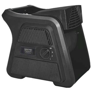 ADAMOUTDOOR 重裝渦輪循環扇, High Velocity Utility Fan, 三段風速調整, 270度擺頭角度調整, 最大風速1600RPM, ADFN-UTB100