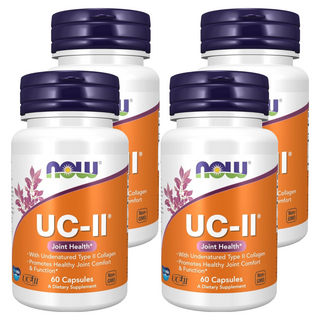 NOW Foods UC-II膠原蛋白膠囊, 60顆, 4罐