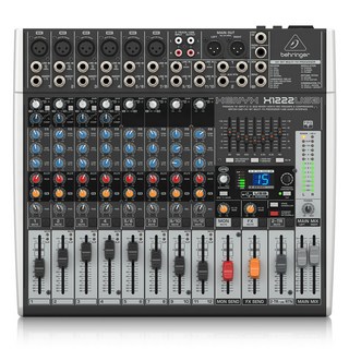 베링거 아날로그 믹서 오디오 믹서 방송용 공연용 X1222USB 음향 믹서기