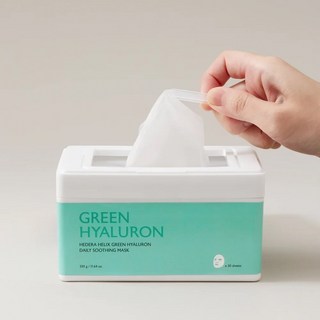 Milk Touch 洋常春藤玻尿酸每日舒緩面膜 30片裝, 1組, 30入