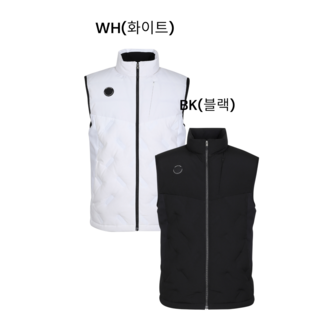 제이디엑스 남성 골프웨어 겨울 이월 초특가!! 방풍 패딩조끼 X1WVV4151 BK WH