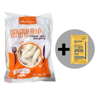 냉동 닭껍질 교자 900g 닭껍질 안주 닭껍질만두 고소미치킨, 1개