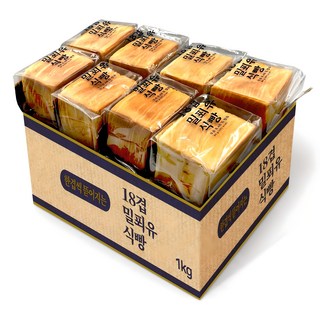 트레이더스 한겹씩 뜯어지는 부드러운 밀푀유 우유 식빵 1kg, 1개