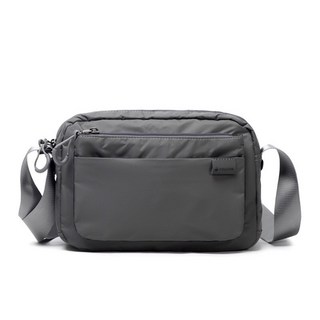 Fouvor火狐 A款 休閒超輕牛津布肩背包 斜背包 側背包, 灰色
