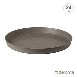 [Made in Italy] 데로마 플라스틱 화분받침대 소토바소 삼바24cm, 24cm/red, 1개