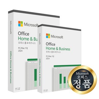 [MS정품] 오피스 2024 홈앤비즈니스 PKC Office Home Business